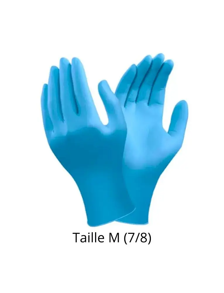 Gants Vinyle/Nitrile Non Poudrés M /100