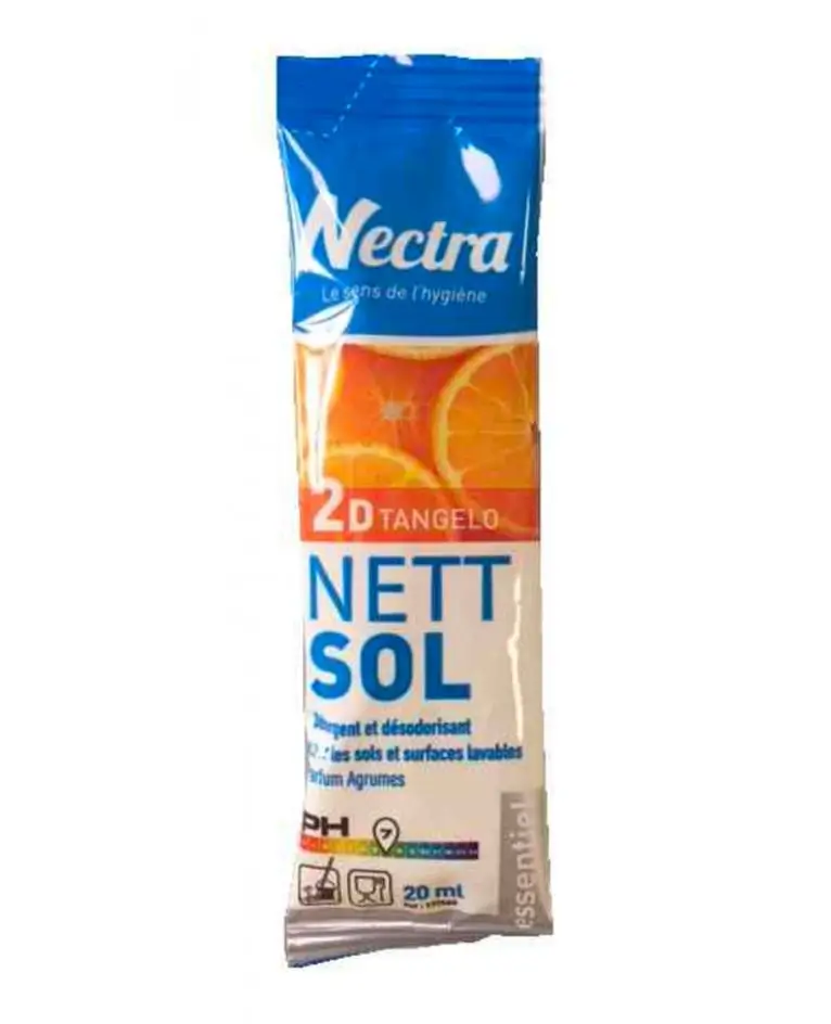 Dosettes Nettoyant Sol 2D Tangelo /250x20ml