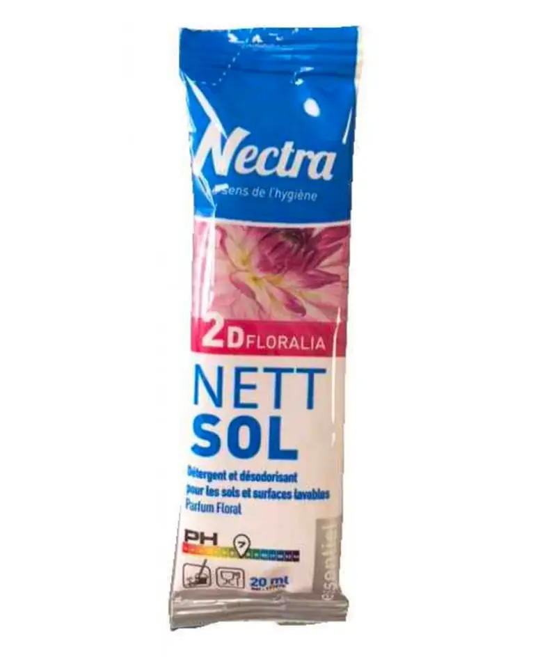 Dosettes Nettoyant Sol 2D Floralia /250x20ml