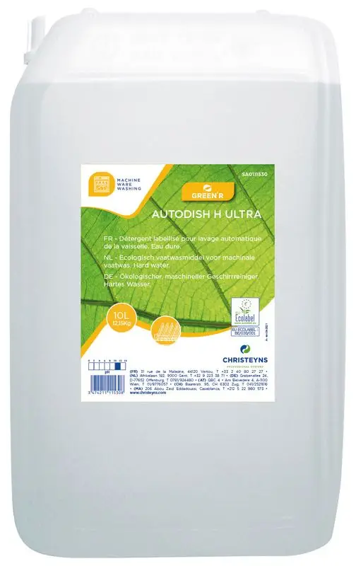 Détergent Lave-Vaisselle Green R Autodish H Ultra /5l