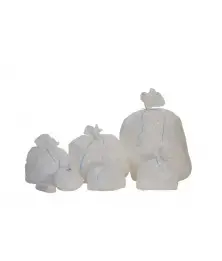 Sacs Poubelle 20l Blancs 10µ /1000